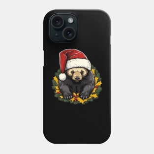 Honey Badger Christmas Phone Case