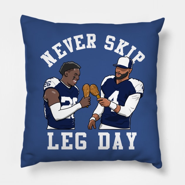 Leg day Pillow by Rsclstar