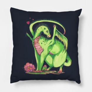 Prickly Pear Dragon Pillow