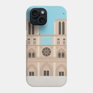 Notre Dame Cathedral, Paris, France Phone Case