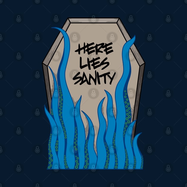 here lies sanity by necroembers art