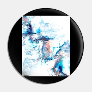 Colorful Abstract Oil Painting Artist Novelty Gift Pin