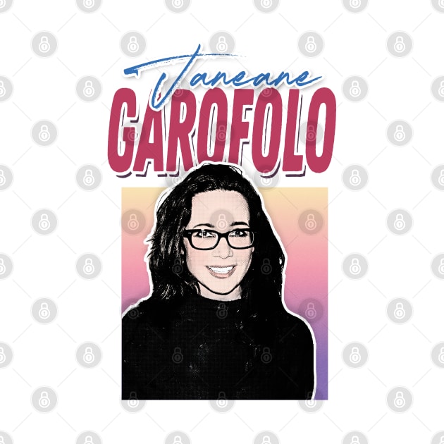 Janeane Garofalo  / Aesthetic 90s Style Fan Design by DankFutura