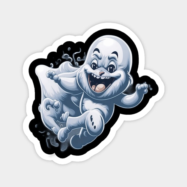 this is some boo sheet Magnet by Rizstor