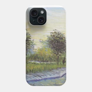 Vincent Van Gogh- Lane in Voyer d'Argenson Park at Asnieres Phone Case