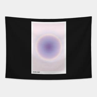 Purple Aura Aesthetic Tapestry