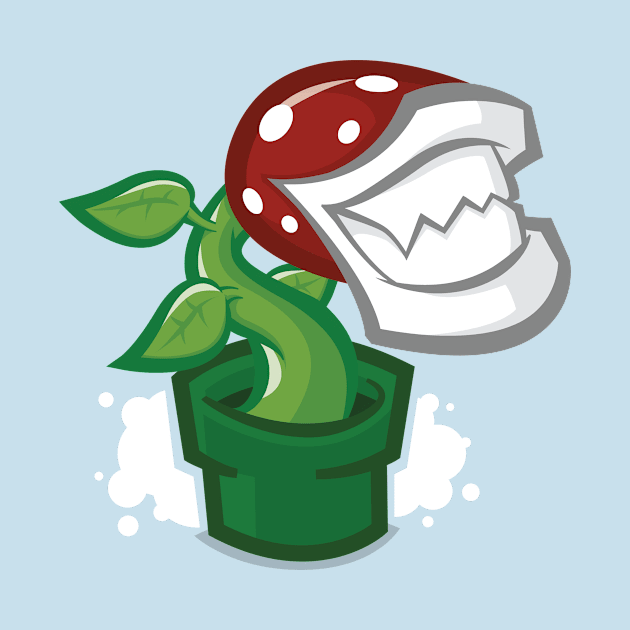 Piranha plant by boudewijndanser