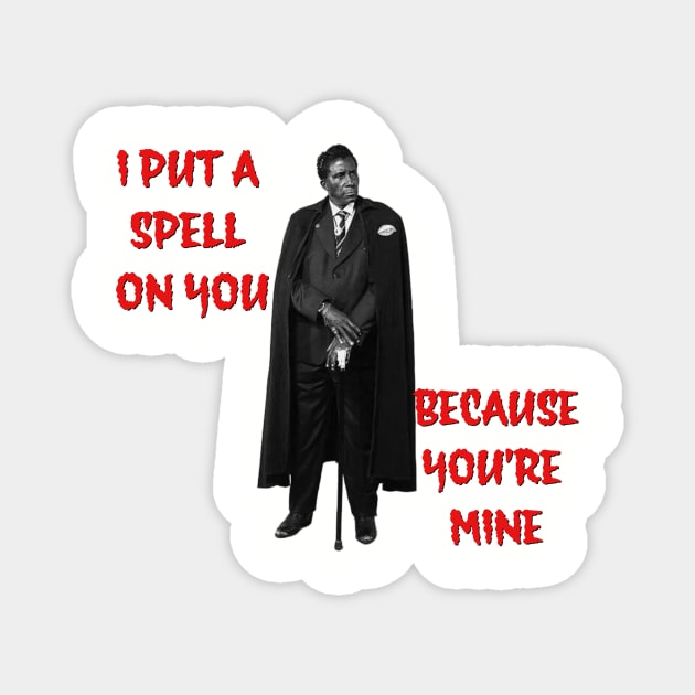 Screamin' Jay Hawkins Magnet by Mystery Lane