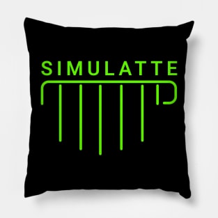 Simulatte Coffee Shop Pillow