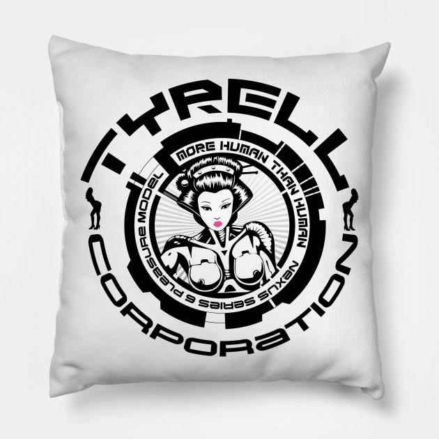 Tyrell Corp Nexus Series Pillow by silvercloud