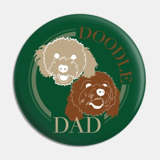 Doodle Dad Pin