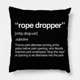 Rope Dropper Defined Pillow