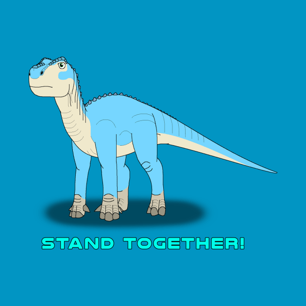 Dinosaur Aladar Stand Together by Grove Acres