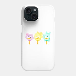 DuckTales Webby April May June  Sisters ice cream Phone Case