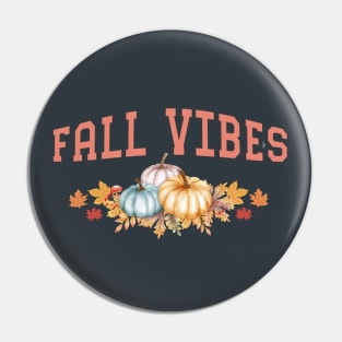 Fall Vibes Pumpkins Autumn Leaves Fall Colors Cute Trendy Pin