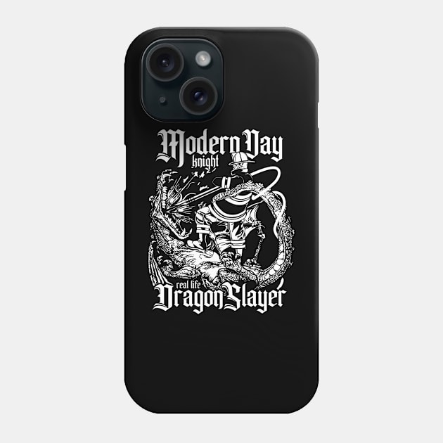 Modern Day Dragon Slayer Phone Case by The Fire Place