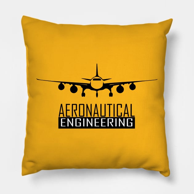 aeronautical engineering, airplane engineer Pillow by PrisDesign99