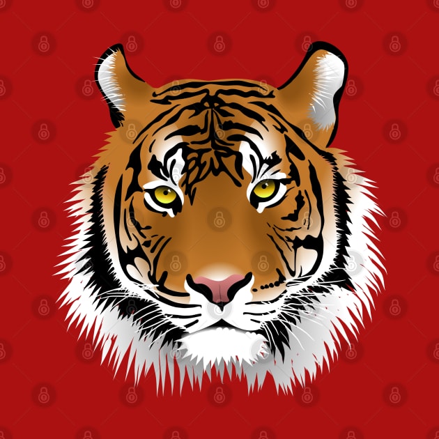 Hypnotic Bengal Tiger by PrintArtdotUS