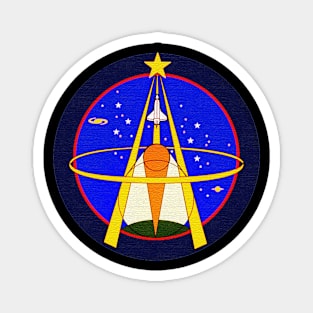 Black Panther Art - NASA Space Badge 42 Magnet