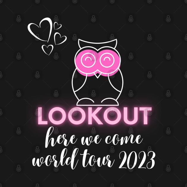 scentsy lookout, here we come, world tour 2023 by scentsySMELL