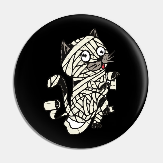 Zombie Cat Pin by Alouna