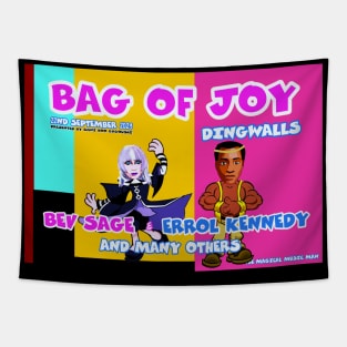 Bag of Joy Bev and Errol Tapestry