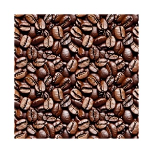 Coffee Bean Pattern T-Shirt