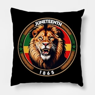 Juneteenth African American Celebrating Freedom Day 1865 Pillow