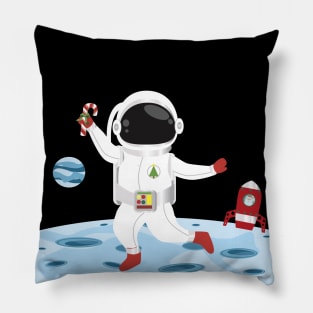 Christmas in Space Pillow