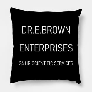 DR.E.BROWN ENTERPRISES 24 HR SCIENTIFIC SERVICES Pillow