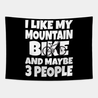 I like my mountain bike and maybe 3 people Tapestry