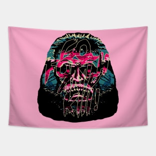 GO FORTH & KILL! Zardoz T-shirt Tapestry