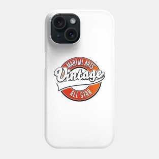 Martial Arts Vintage all star retro logo Phone Case