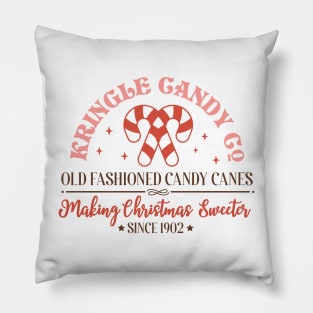 Kringle Candy Co: Sweet Traditions Since 1902 Pillow