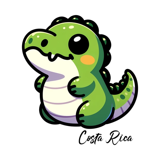 Cute & Cuddly: Crocodile Costa Rica 🐊 by Costa Rica Designs