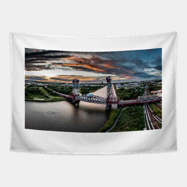 Newport Bridge, Middlesbrough Tapestry by davehudspeth