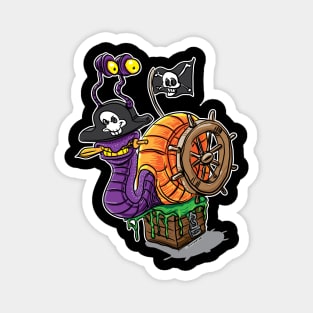 Snail Pirate Magnet