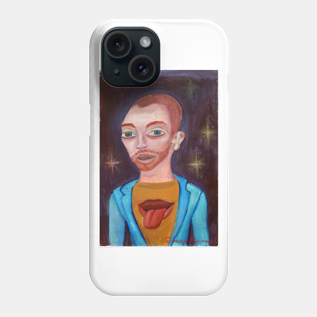 Van Gogh rocker fan Phone Case by diegomanuel