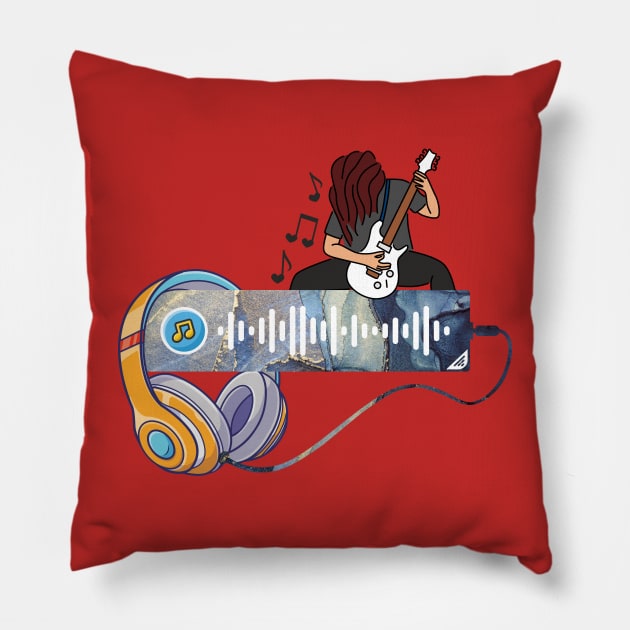 Countdown to Extinction, Megadeth | Rock/ Heavy Metal Songs Series -50 Pillow by Qr Code Club