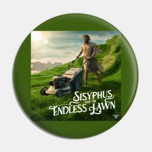 Sisyphus and the Endless Lawn Pin