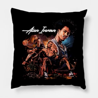 The Iverson Legacy Celebrating Allen's Impact T-Shirt Pillow