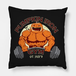 Pumpkin Iron Gym Pillow