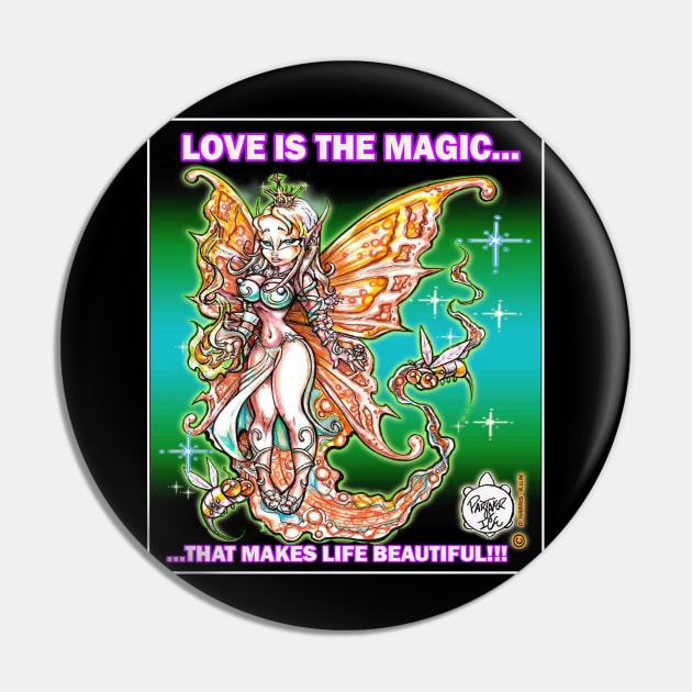 LOVE IS THE MAGIC - FAIRY Pin by DHARRIS68