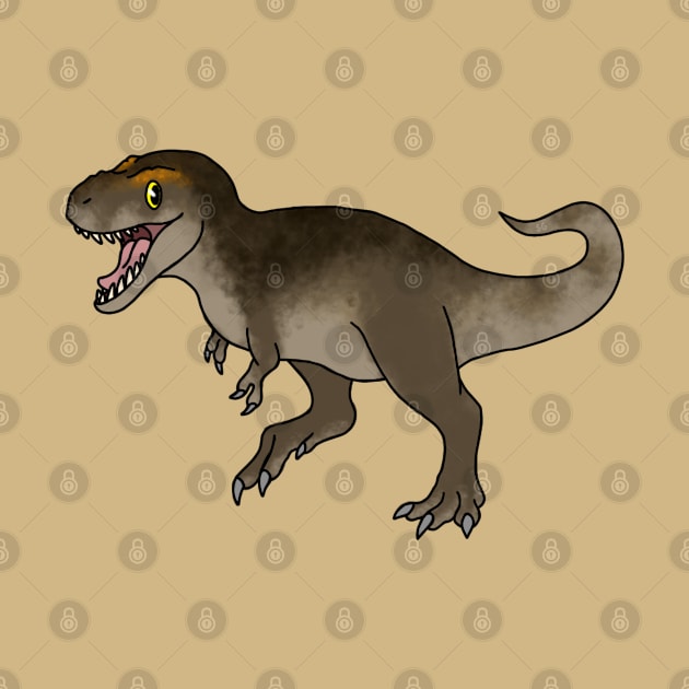 Cute T. rex by saradrawspaleo