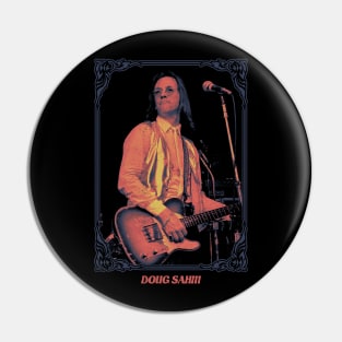 Contry Doug Sahm Pin