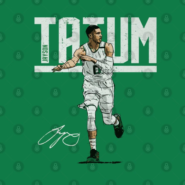 Jayson Tatum Boston Hyper by Buya_Hamkac