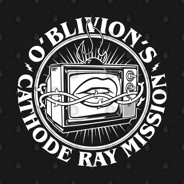 O'Blivion's Cathode Ray Mission (White) by boltfromtheblue