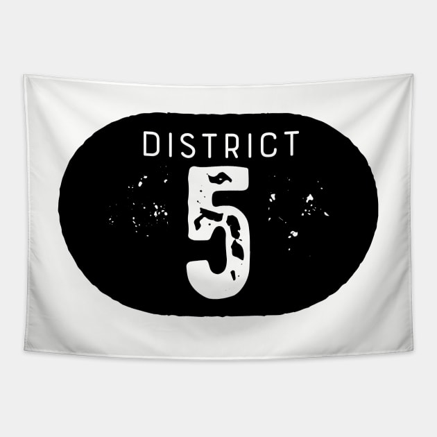 District 5 Tapestry by OHYes