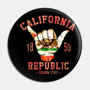 Shaka California Pin