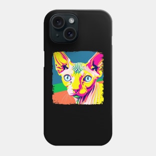 Sphynx Pop Art - Cat Lover Gift Phone Case